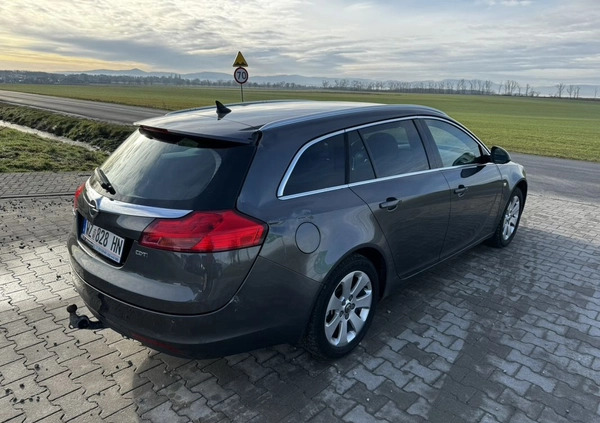 Opel Insignia cena 12900 przebieg: 290000, rok produkcji 2011 z Płoty małe 436